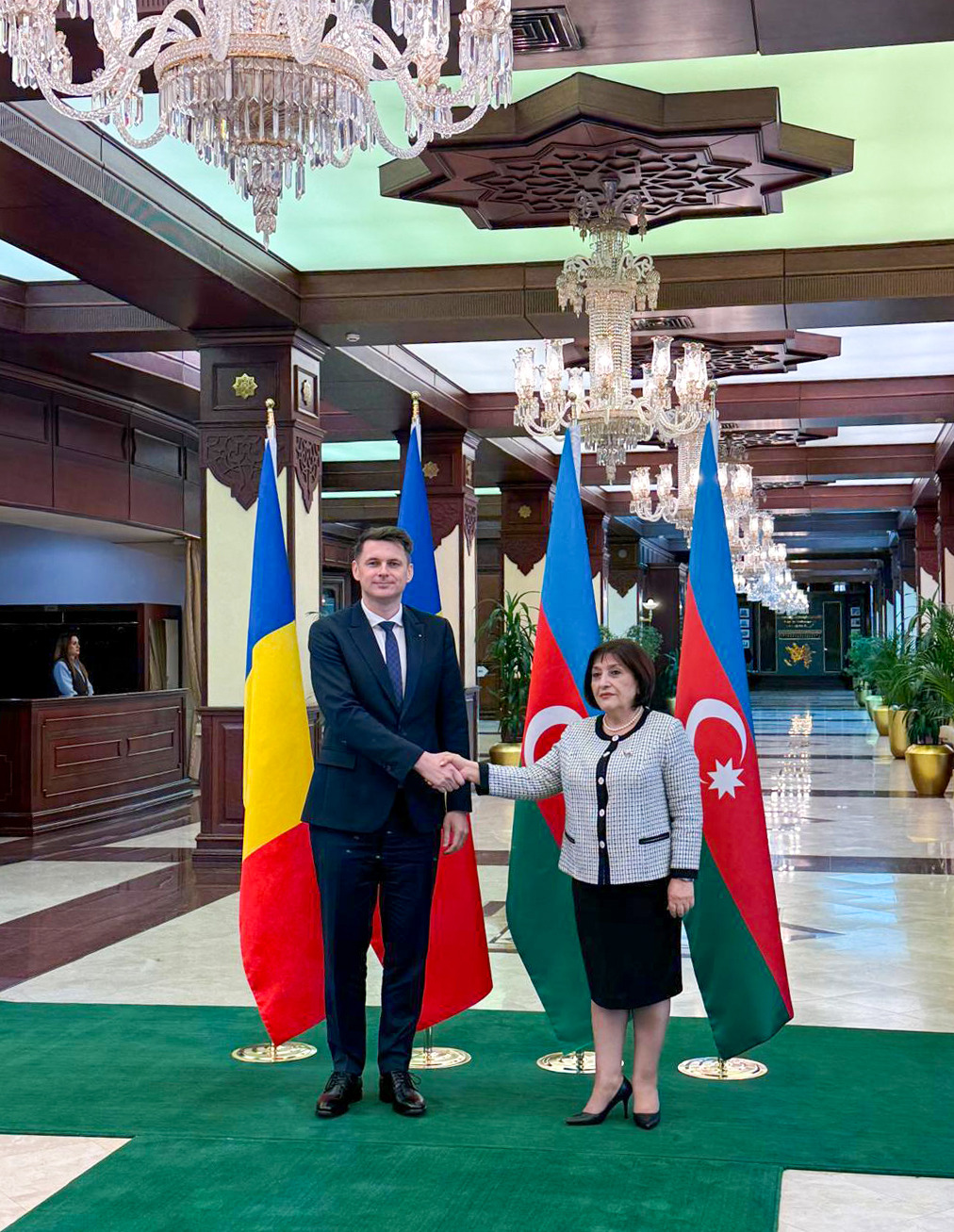 Vizita oficială a președintelui interimar al Senatului, Mircea Abrudean, în Republica Azerbaidjan